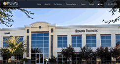 Desktop Screenshot of hedmanpartners.com